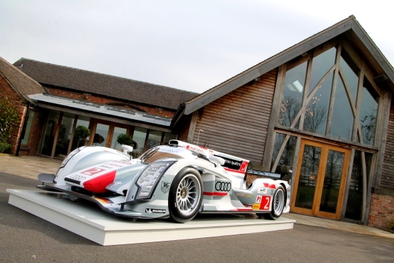audi car launch mythe barn garlands corporate