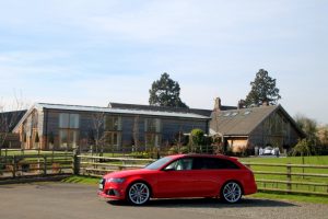 RS6 at Mythe Barn